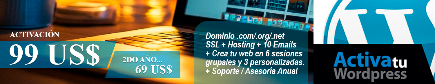 ActivaTuWordPress.com incluye 6 sesiones formativas grupales y 3 a medida individuales. ActivaTuWordPress.com incluye 6 sesiones formativas grupales y 3 a medida individuales.