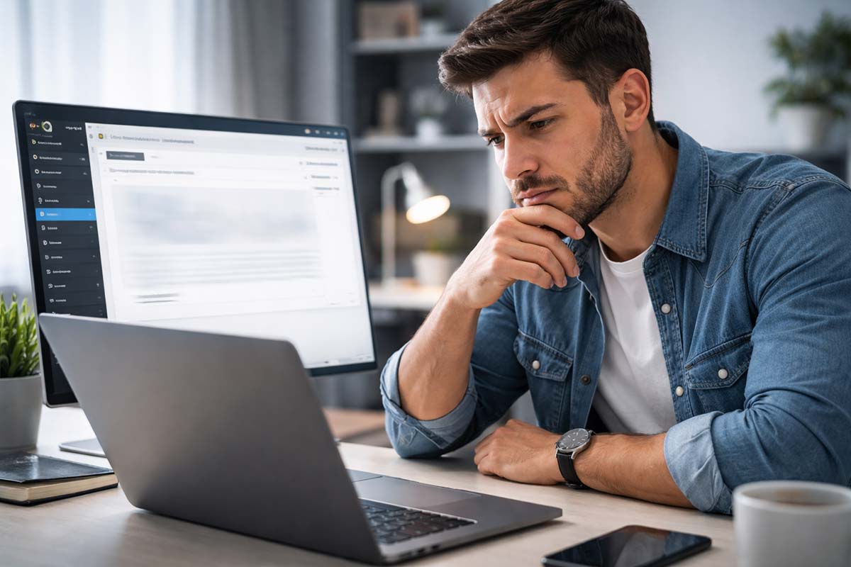 No se ve lo que publiqué en mi web WordPress